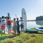 paddle camping l'océan breton