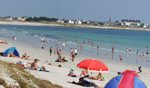 plage à 50m du camping
