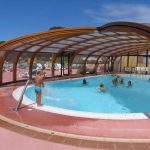 vue piscine camping la baie de douarnenez