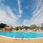 vue piscine camping lesvikings